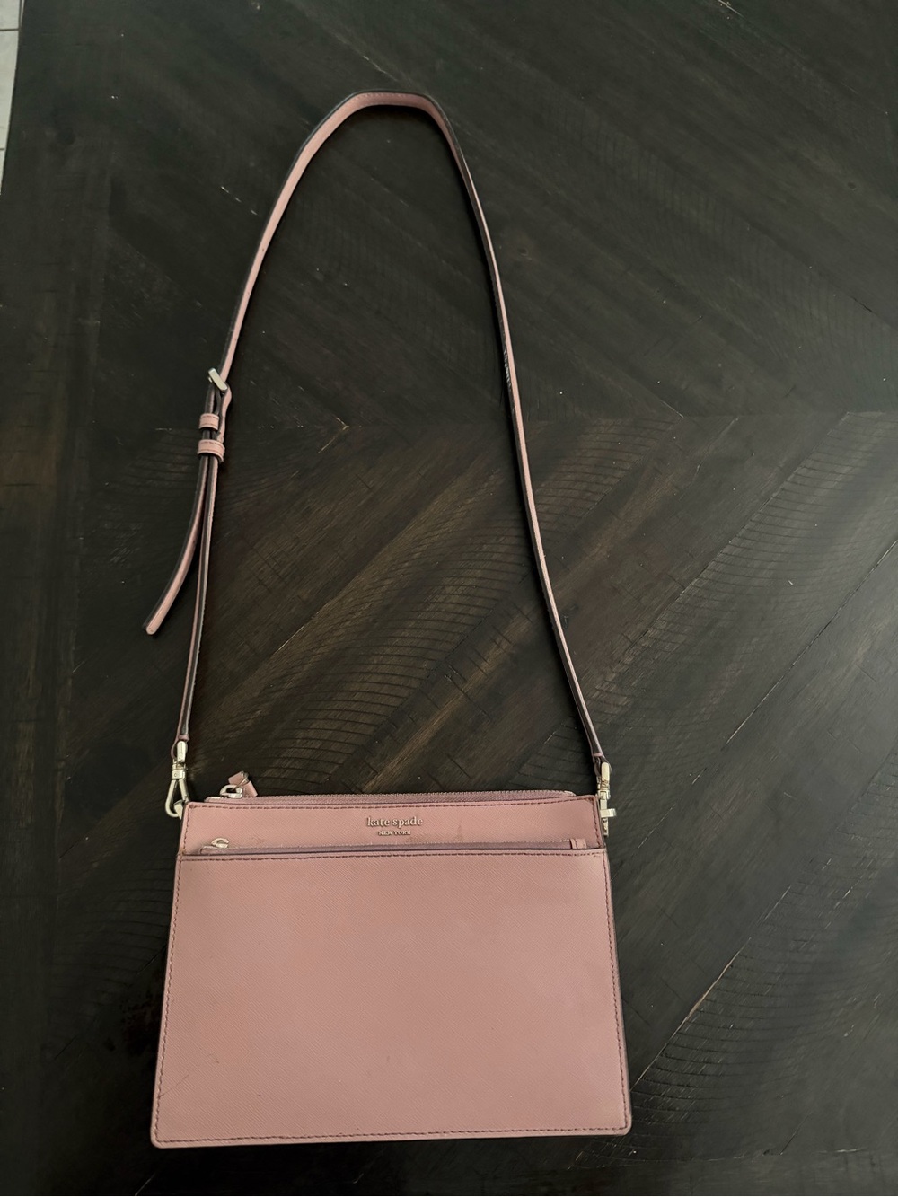 kate spade mauve pink crossbody bag